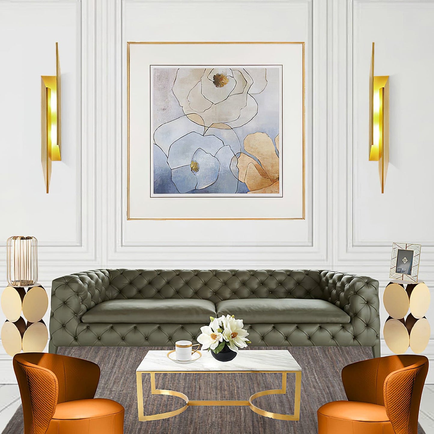 Norvo | Minimalistisk Vegglampe med Designakcent