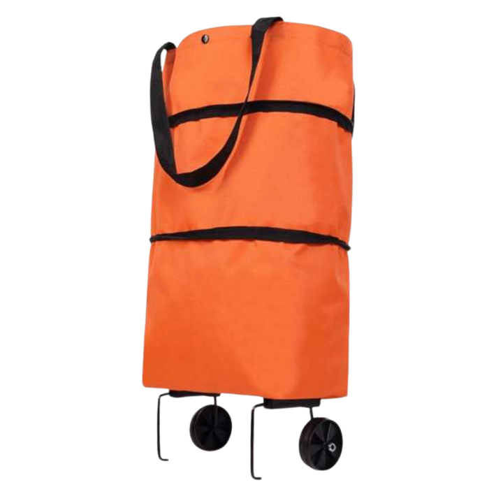 Sammenleggbar handleveske med hjul 30L