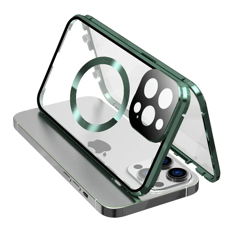 Skanto | Full beskyttelse metallramme etui for iPhone