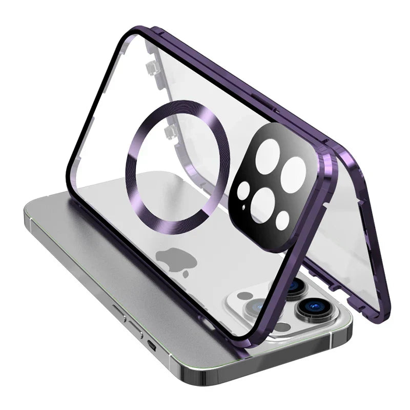 Skanto | Full beskyttelse metallramme etui for iPhone