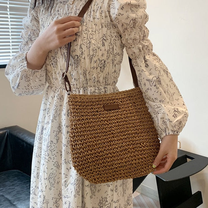 BOHO CHIC | Trendy bohemsk veske | Håndlaget design skulderveske | Sterk og stilig