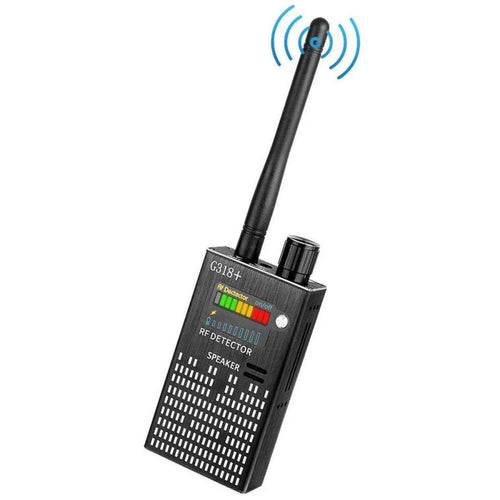 Spy Detector | RF Eavesdropping Device, Hidden Camera & GPS Tracker Finder with Laser Lens - Anti-Surveillance Signal Protection | Skanto