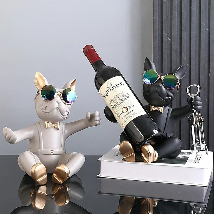 Skanto | Servipup – Vinoppbevaring-Hundedekorasjon