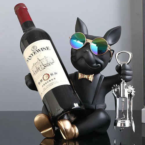 Skanto | Servipup – Vinoppbevaring-Hundedekorasjon