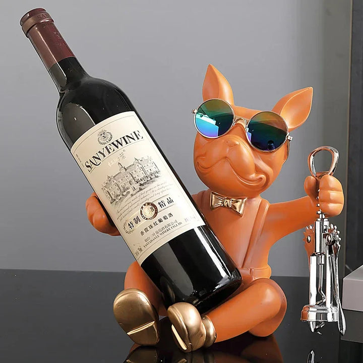 Skanto | Servipup – Vinoppbevaring-Hundedekorasjon