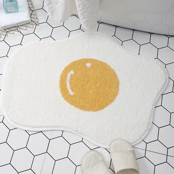 Fried Egg Shaped Rug | Skanto