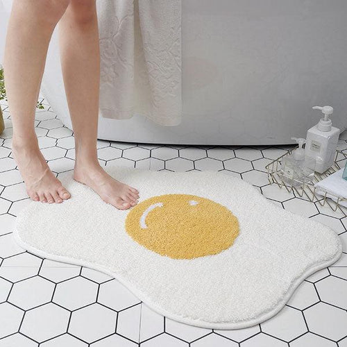 Fried Egg Shaped Rug | Skanto