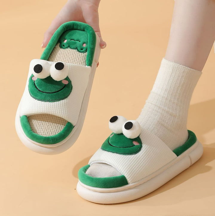 Skanto | 3D Øye Frosk Innesko