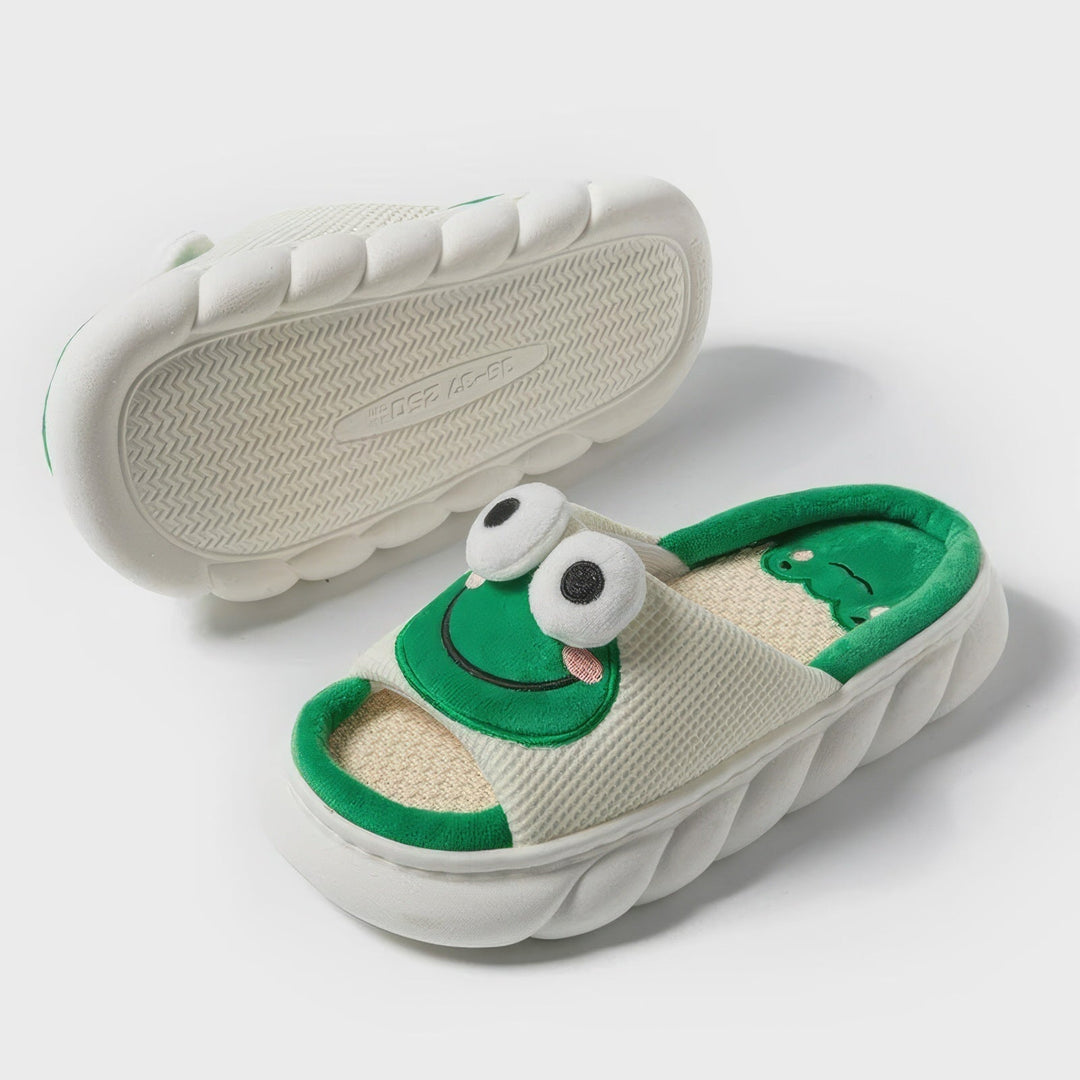 Skanto | 3D Øye Frosk Innesko