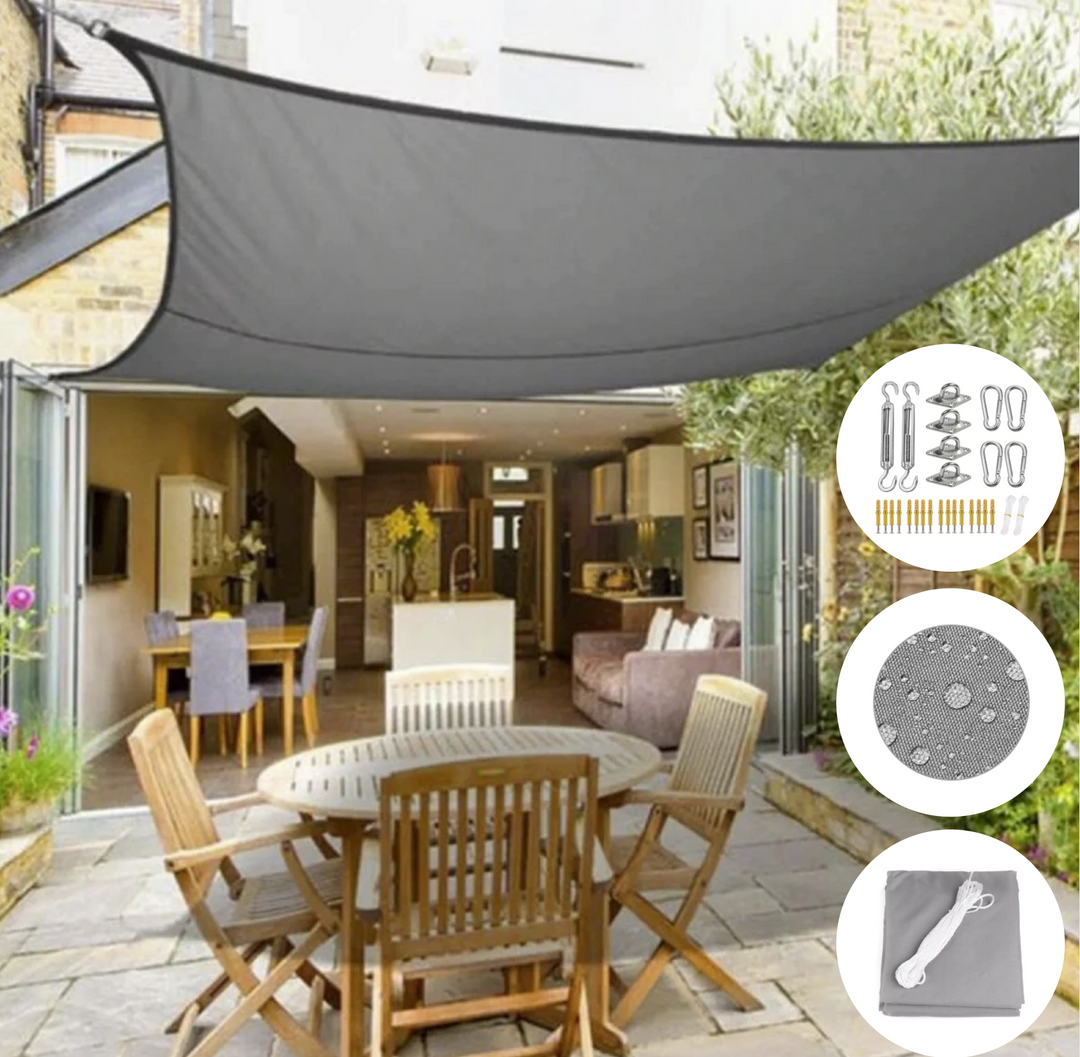 Skanto | Skyggeklut ZonSafe – UV-beskyttende solklut for hage, terrasse eller balkong