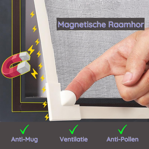 EasyFix WindowShield™ - Effektiv beskyttelse mot insekter og allergier Skanto