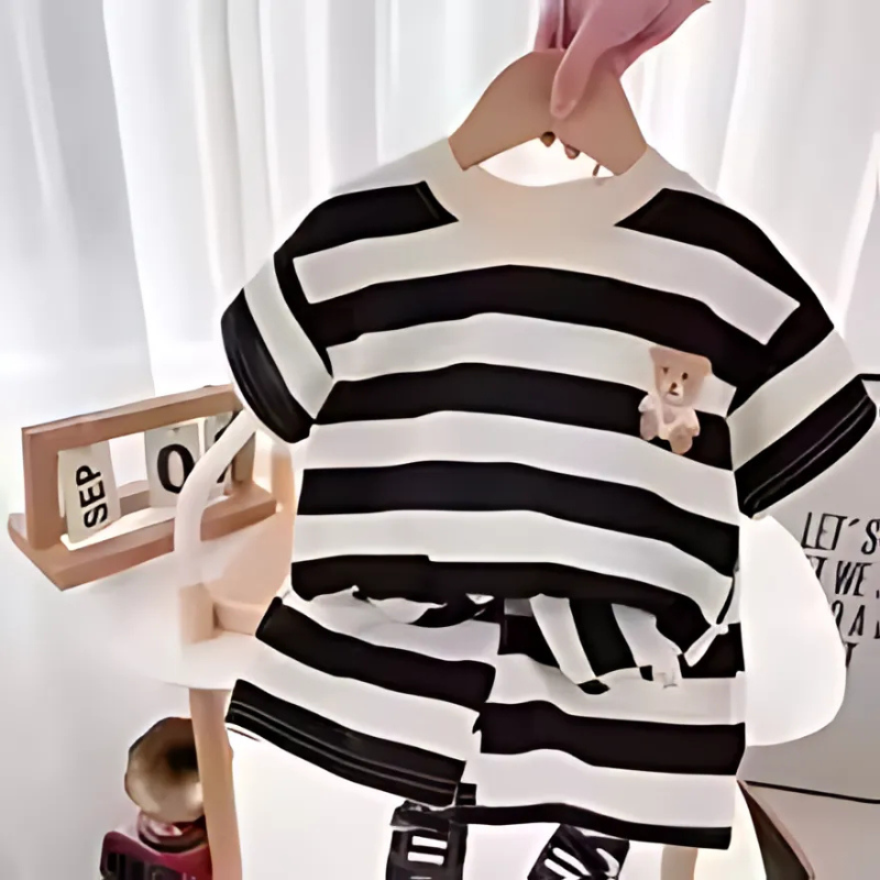 Skanto | Teddy Stripes Sommer Set
