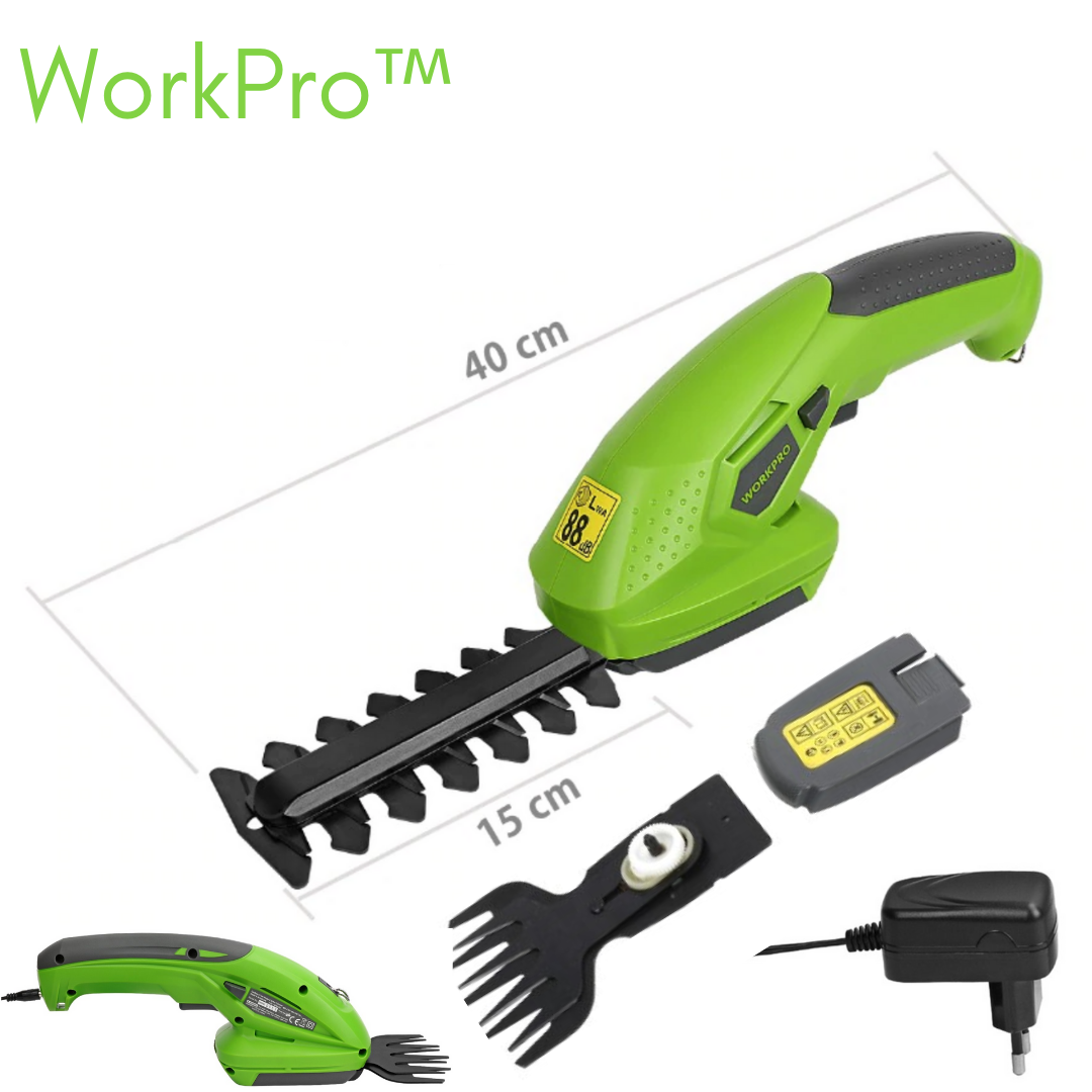 Skanto | WorkPro Elektrisk Hekksaks | Effektiv og Rask Beskjæring og Klipping!