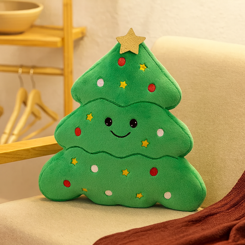 Skanto | Frostvale Plush Juledekorasjon – Festlig Karneval Plush Accent for Hjem og Gave