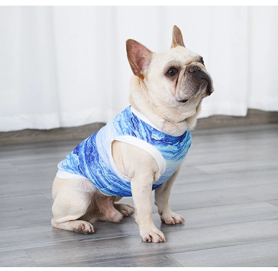 FrostyPet Fransk Bulldog Sommer Kjølevest | Skanto