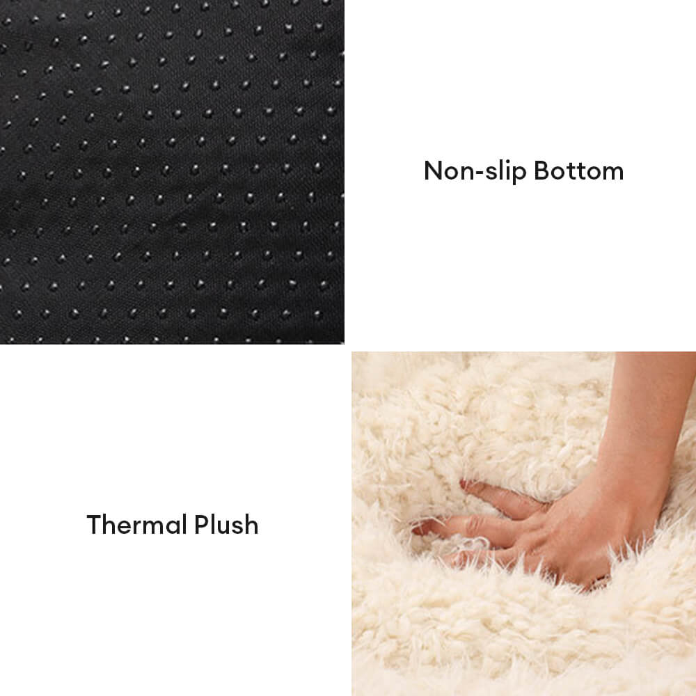 Norvo | Alpakka-formet, fluffy, varm, avtakbar hunde- og katteseng