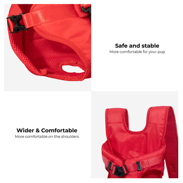 Hundetransportbag ryggsekk - cockpit