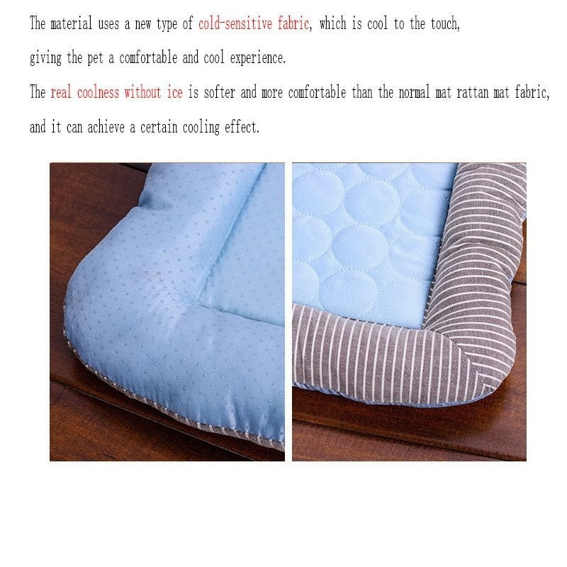 FurChill Frenchie Pustende Hundeseng – Kjølematte med Antiskli Bunn for Varme Dager | Skanto
