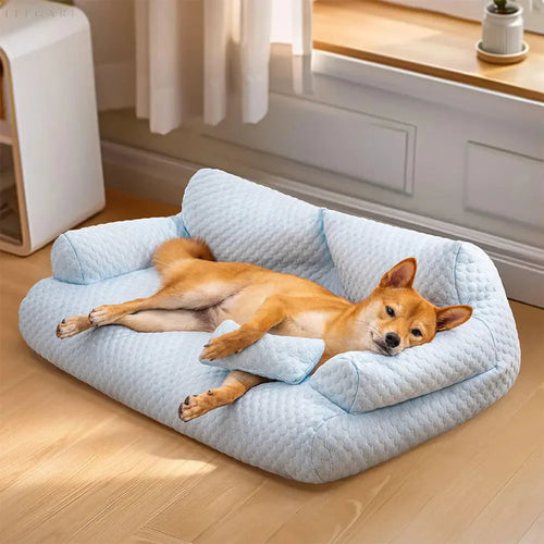 CozyNest Plush Seng – Luksuriøs Komfort for Kjæledyr Skanto