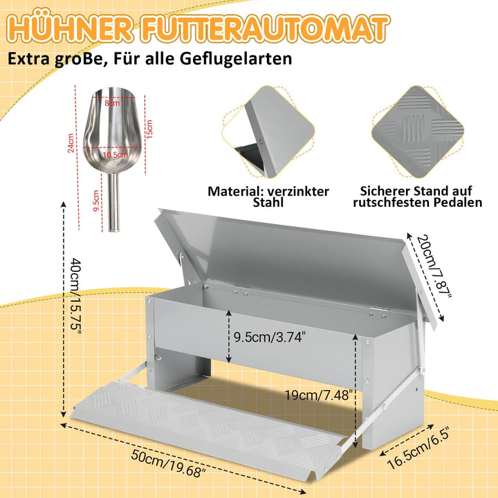 Fôr dispenser fôr med hansker 5kg | Skanto