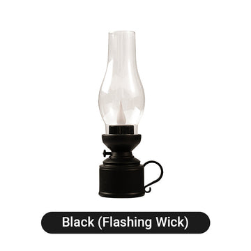 Skanto | Led Vintage Kerosinlampe, Elektronisk Svingende Stearinlys