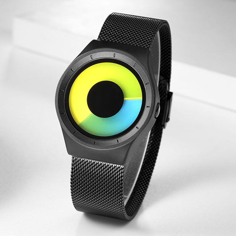 Skanto | IcoolGadgets 2019 Nye Kvinner Klokker Quartz Klokke kvinne Top Luxury Merke Motebaserte Luksus Dame Kreativ Armbåndsur Gull Stål Mesh Bånd