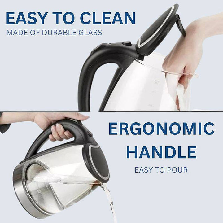 Skanto | 1.8L Elektrisk Glasskettle med LED-belysning