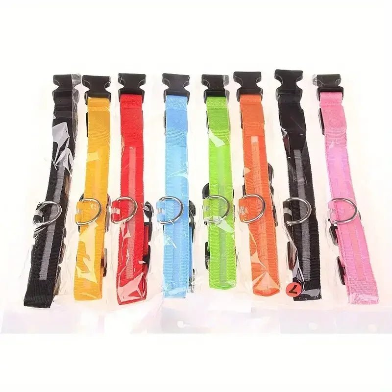 LED-Sicherheitshalsband for Hunde med verstellbarer Passform