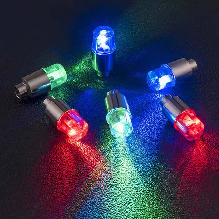 LED-Ventilkappen for biler, Fahrräder og Roller
