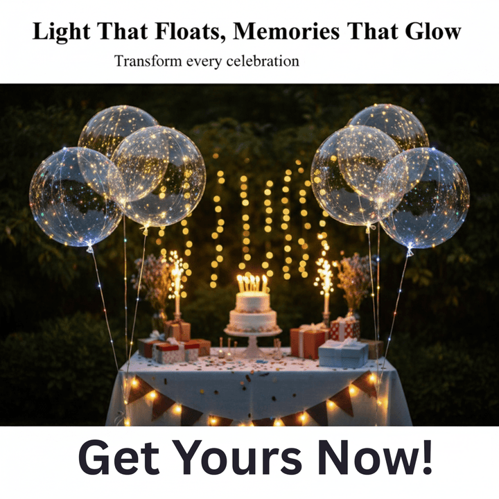 Skanto | Gjenbrukbare LED festballonger for festlige anledninger