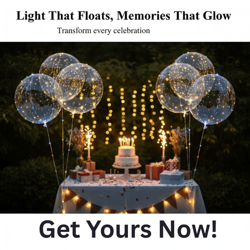 Skanto | Gjenbrukbare LED festballonger for festlige anledninger
