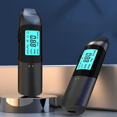 Sofort-Alkoholtester med USB-Ladefunksjon og 3-Sekunden-Ergebnissen