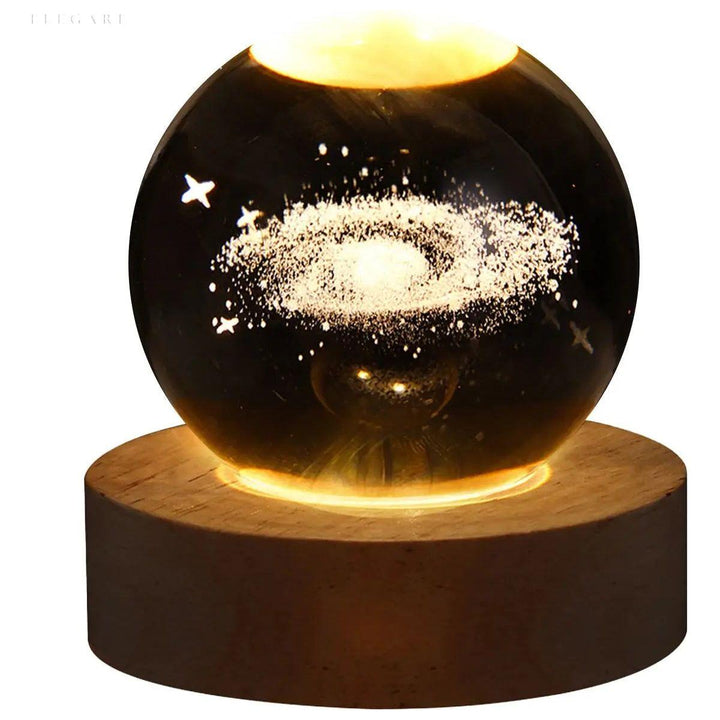 Galaxy Glow – Elegante, lysende krystalllys for astronomi