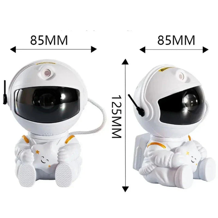 Galaxy Stjernesky Prosjektor Lampe - Astronaut LED Prosjektor Nattlys for Soverommet | Skanto