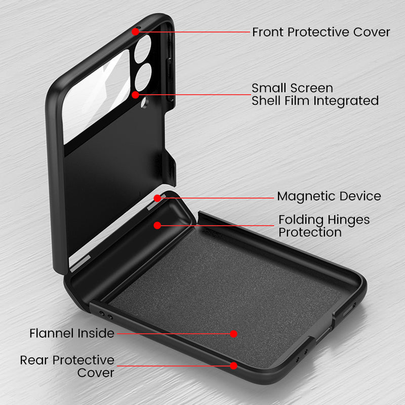 Skanto | Luksuriøs Magnetisk Alt-Inkluderende Anti-Schwerkraft Deksel For Samsung Galaxy Z Flip 3