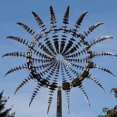 Metallwindspiel für den Garten