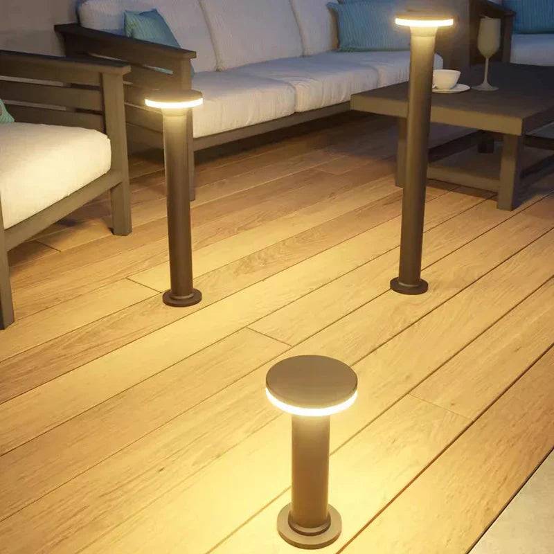 Værbestandig LED plenlys for hage og stier – Energisparende & Moderne design | Skanto