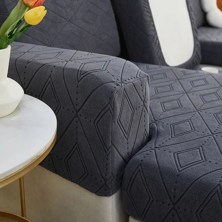 Skanto | SlipBliss - Elegant Jacquard Non-Slip Sofa Trekk