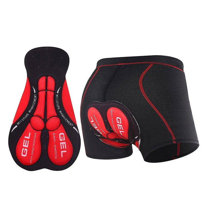 ComfortRide Gel-Sykkelshorts med 3D-Chamois for Lange Avstander | Skanto