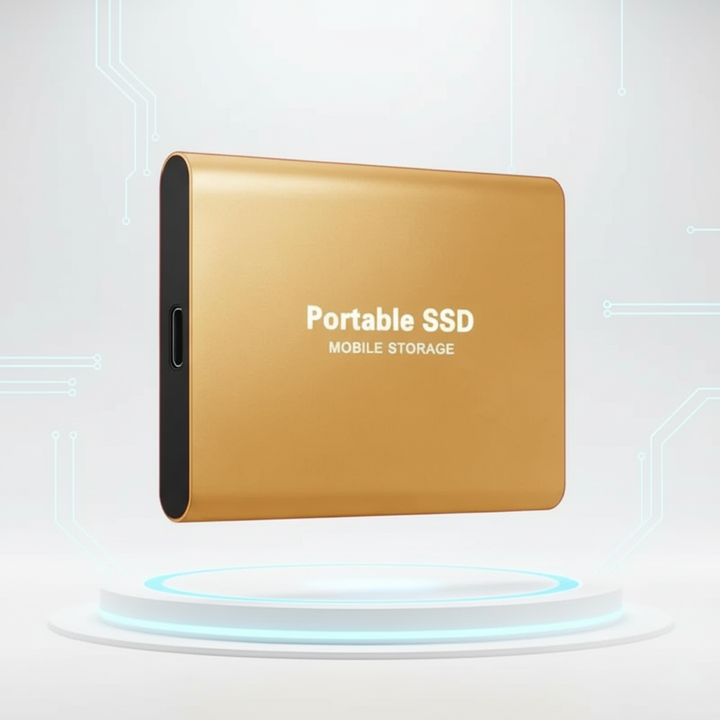Skanto | Ultra Rask Ekstern SSD – Bærbar Lagring USB 3.1 (Opptil 128GB)