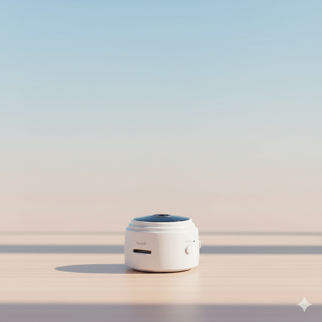 Skanto | MINIVIEW CAM – 1080p Mini Kamera med Nattesyn & App Kontroll