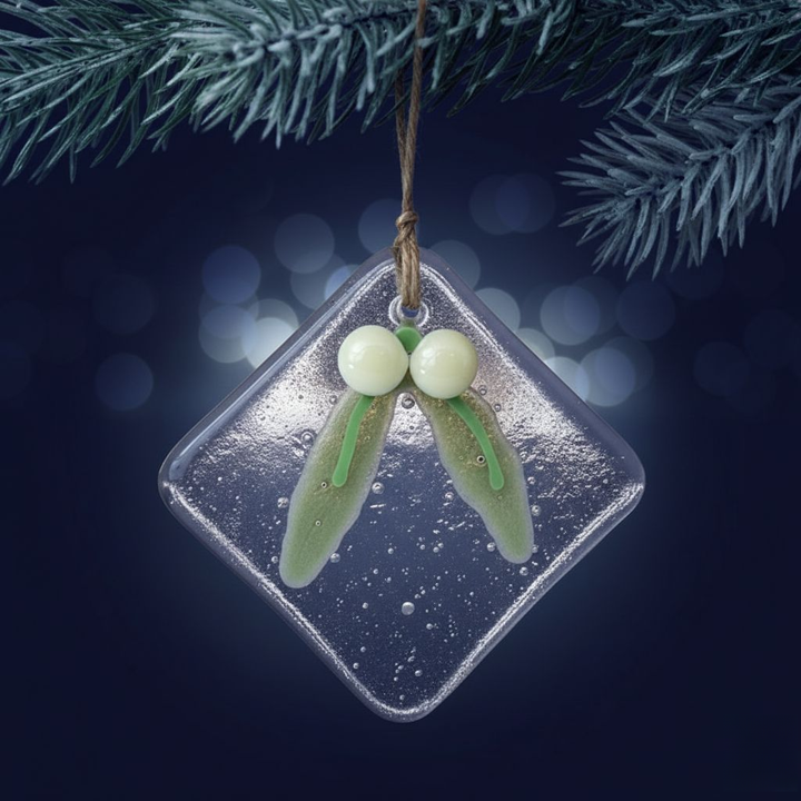 Skanto | Eksklusiv Juletrepynt i Smeltet Glass – Håndlaget Ornament