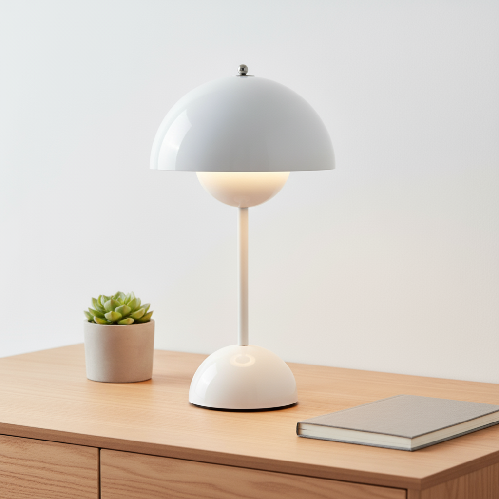 Skanto | Frendorf NordicNest Skandinavisk Bordlampe Dimbar Moderne Nattlampe