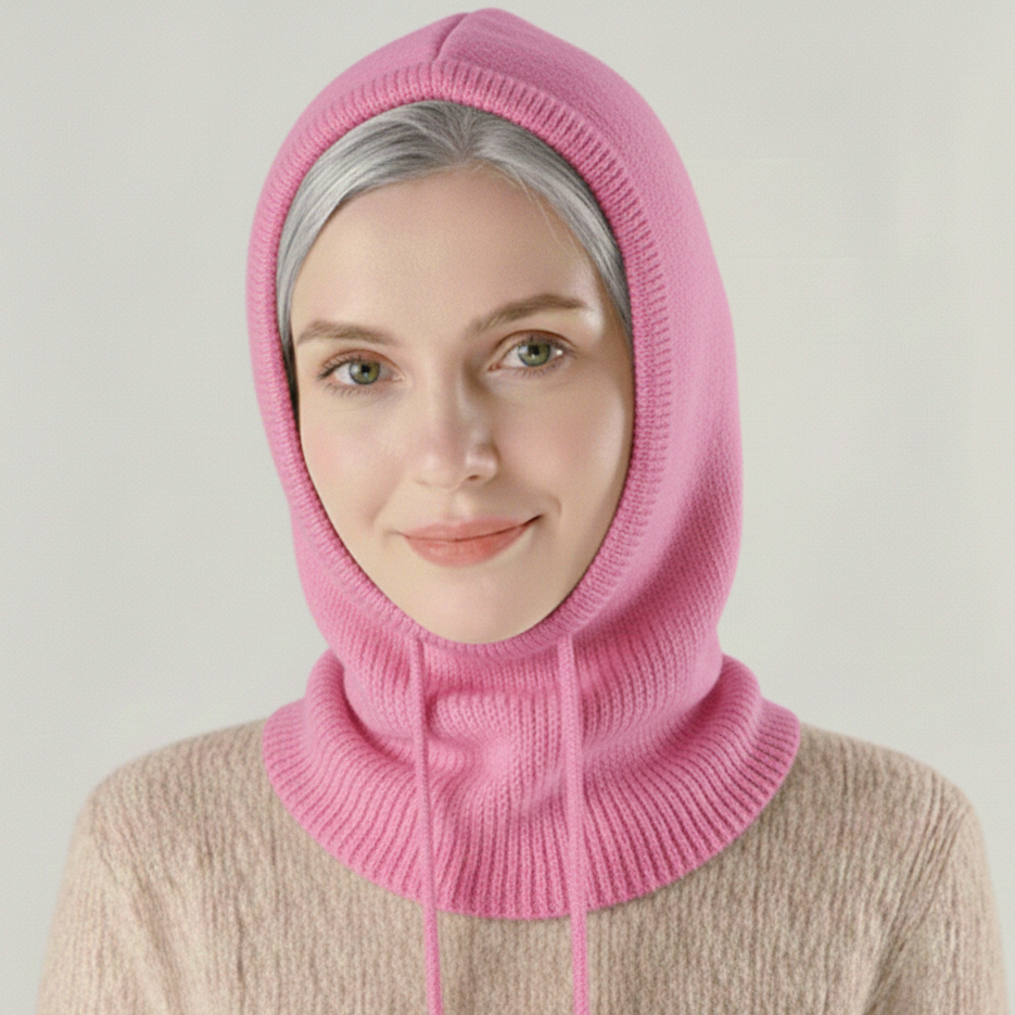 Weiche Kaschmir-Strickmütze für Winter og Kaltes Wetter