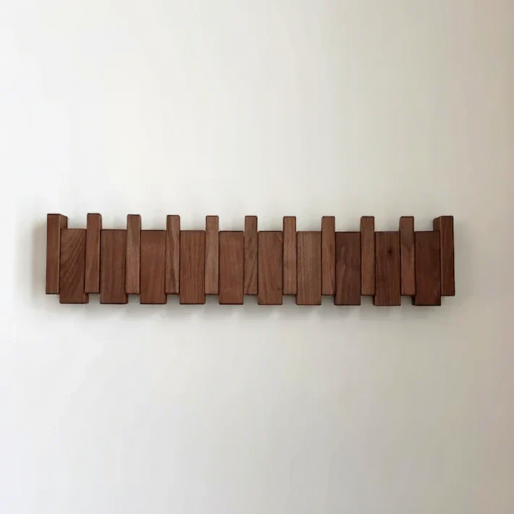 Piano Kleshenger HarmonyCoat – Kreativ Knaggrekke i Tre for Gang og Entré