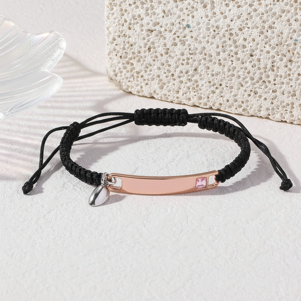 Skanto | Personlig Magnetskapsel Hjerte Kjærlighet Armbåndsett