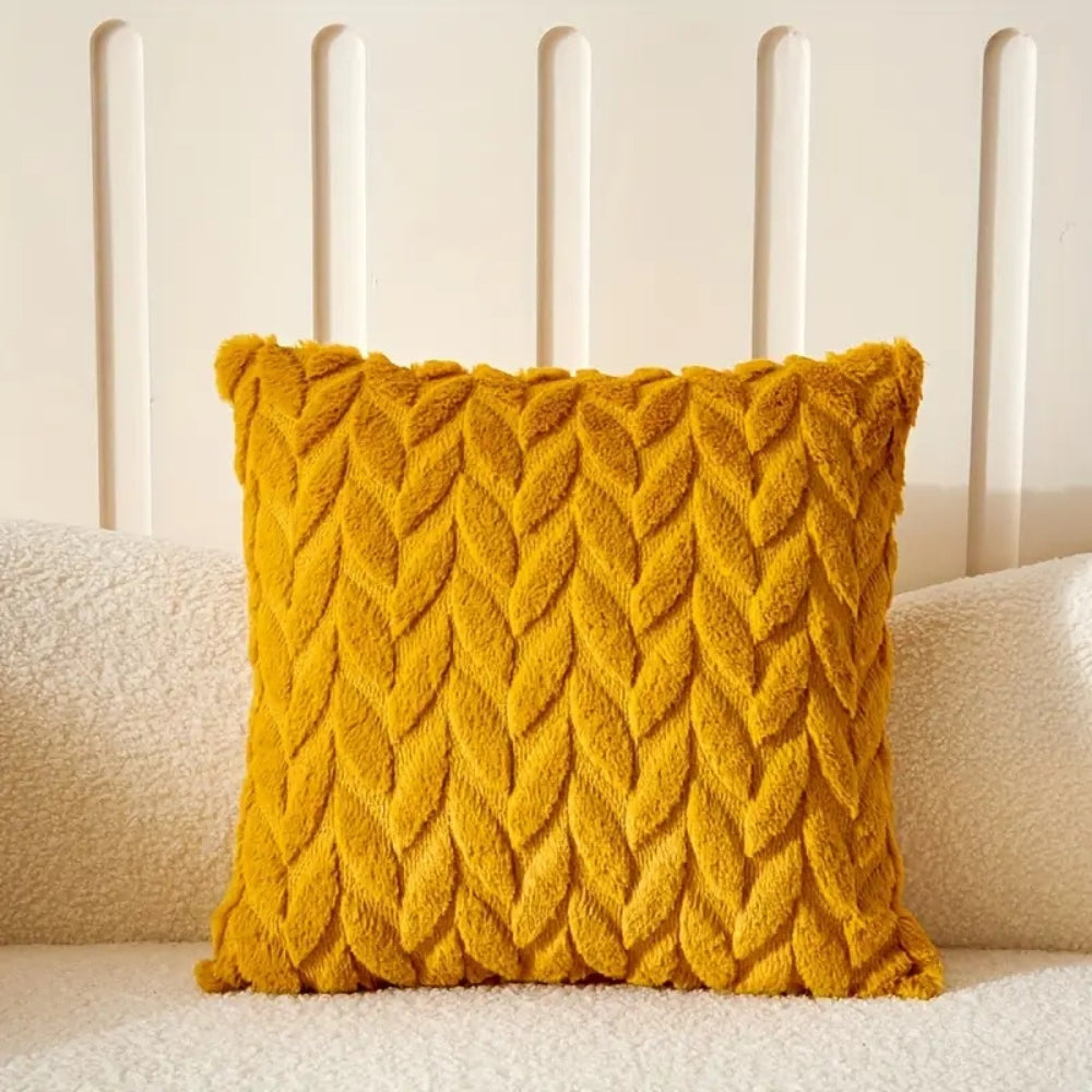 Skanto | Geo Leaves Brodert Putetrekk