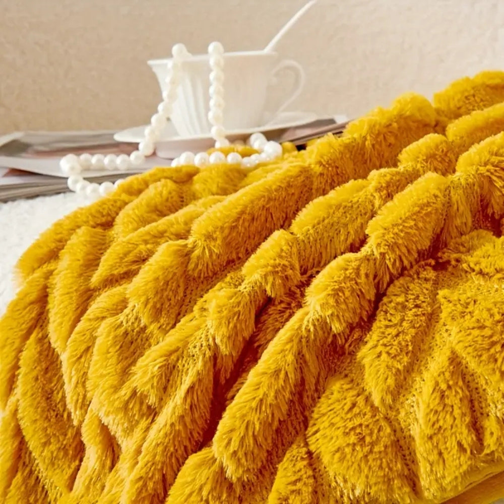 Skanto | Geo Leaves Brodert Putetrekk