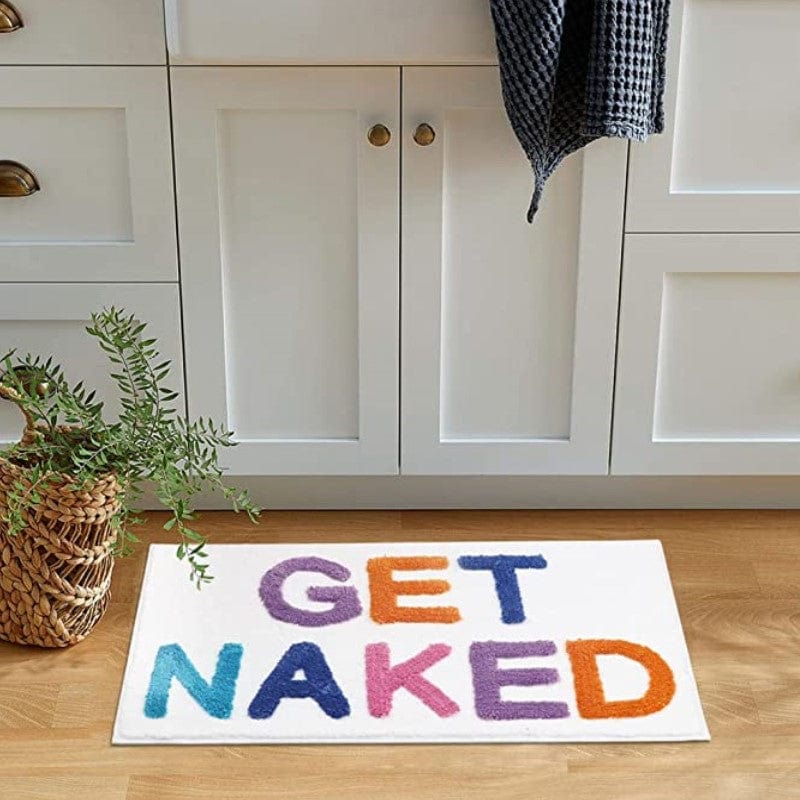 Get Naked BunteBadmatte | Skanto