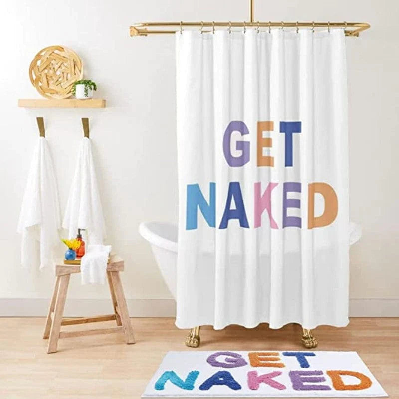 Get Naked BunteBadmatte | Skanto